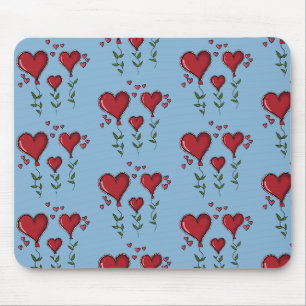 Tapis De Souris Trois cœurs mignons