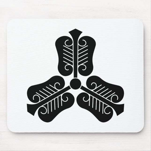 Tapis De Souris Trois fans chinois (Devant)