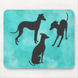 Tapis De Souris Trois Greyhounds italiens