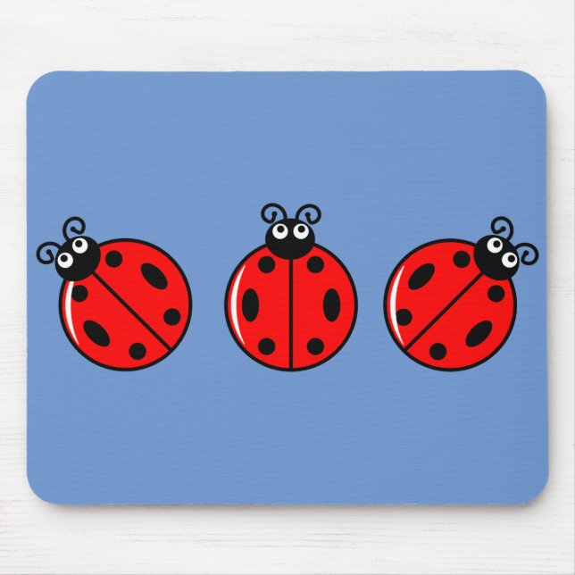 Tapis De Souris Trois Petits Poumons - Mousepad (Devant)
