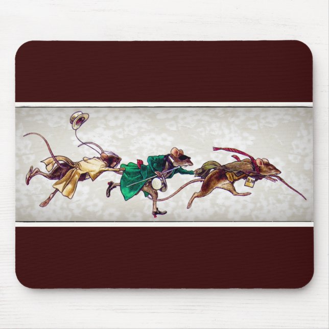 Tapis De Souris Trois souris aveugles (Devant)