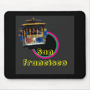 Tapis De Souris Trolley San Francisco1