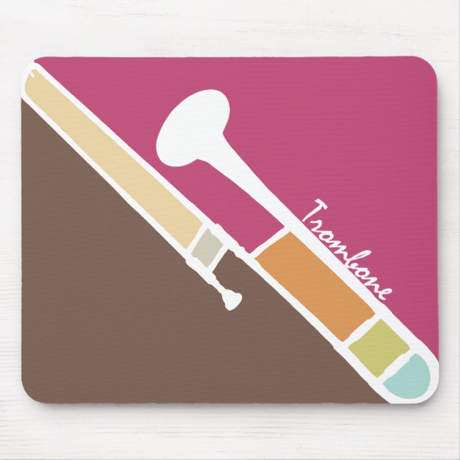 Tapis De Souris Trombone Mousepad (Devant)