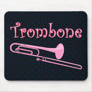 Tapis De Souris Trombone rose