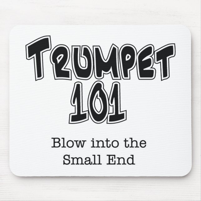 Tapis De Souris Trompette 101 (Devant)