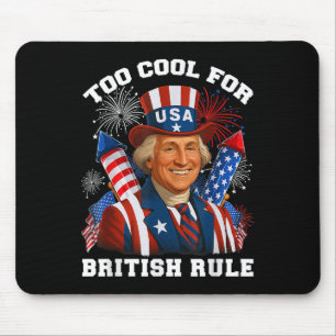 Tapis De Souris Trop Cool pour George Washington 4e