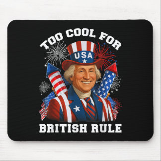 Tapis De Souris Trop Cool pour George Washington 4e