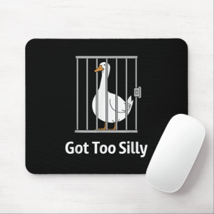 Tapis De Souris Trop drôle humour de canard drôle pour les amoureu