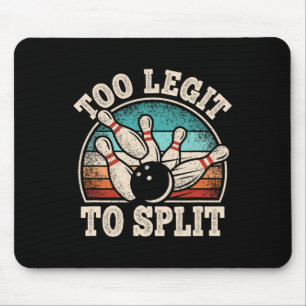 Tapis De Souris Trop Léger Pour Fractionner Bowling Lover Bowler F