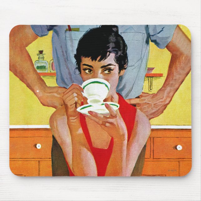 Tapis De Souris Trop tard pour composer (Devant)