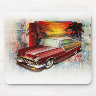 Tapis de souris tropical de poncho