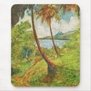 Tapis De Souris Tropical Landscape in Martinique (Charles Laval)