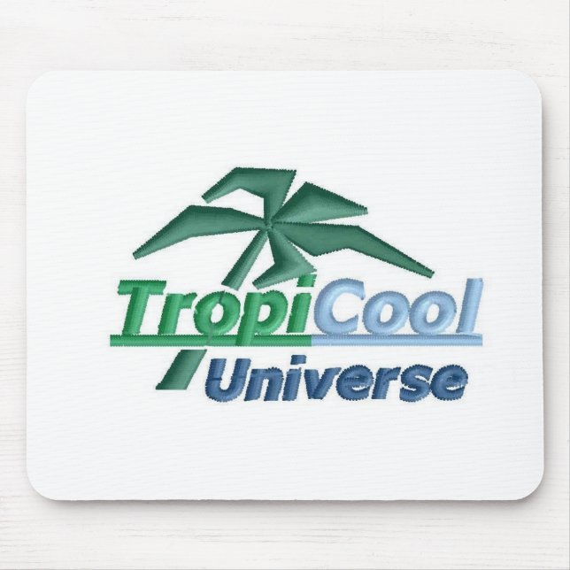 Tapis De Souris TropiCoolUniverse mousepad (blanc) (Devant)