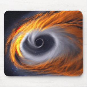 Tapis De Souris Trou noir dans l'espace Mousepad