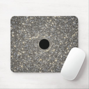 Tapis De Souris Trou Noir Supermassif Au Milieu D'Une Galaxie.
