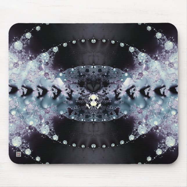 Tapis De Souris Trou Violet (Devant)