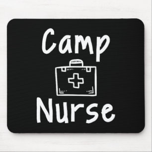 Tapis De Souris Trousse de premiers soins infirmière de camp silho