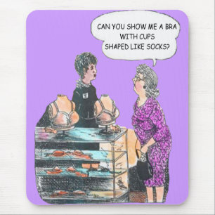 Tapis De Souris Trouver la Bra droite Mousepad