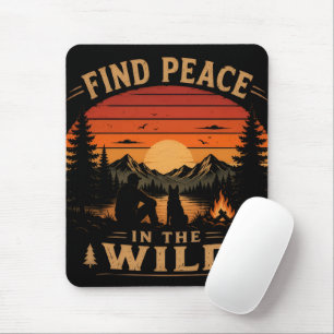 Tapis De Souris Trouvez la paix dans la nature
