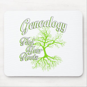 Tapis De Souris Trouvez vos racines Généalogie Famille Historien C