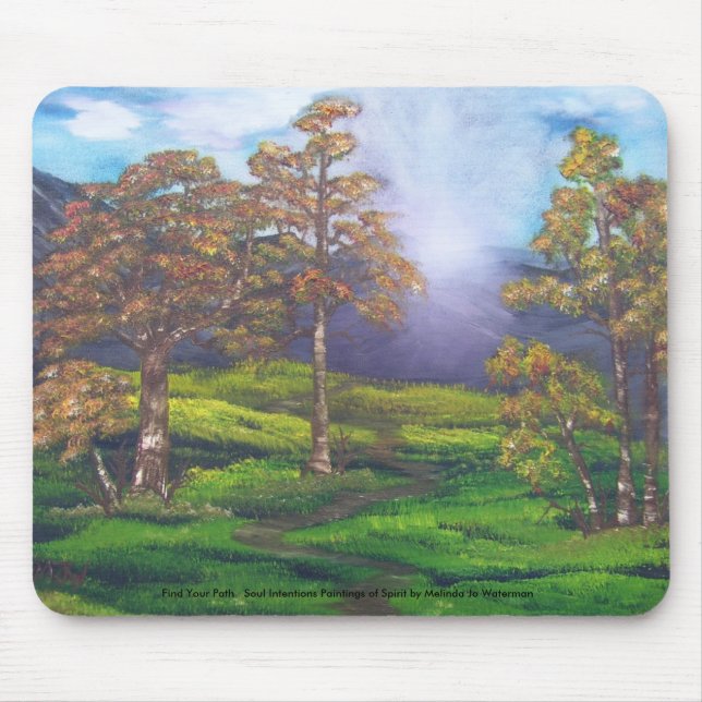 Tapis De Souris Trouvez votre chemin (Devant)
