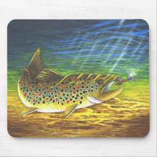 Tapis De Souris Truite Brown