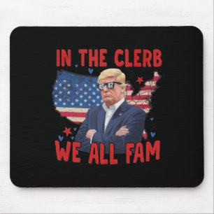 Tapis De Souris Trump 2024 Dans Le Clerb Nous Fam Tous 45 47 Améri