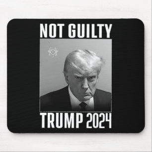 Tapis De Souris Trump 2024 n'est plus coupable, votez 2024 contre