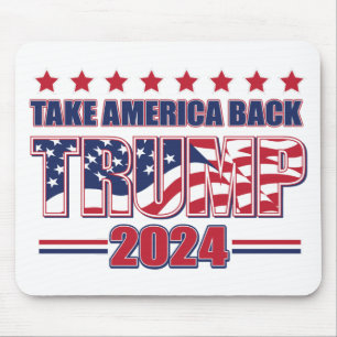 Tapis De Souris TRUMP-2024 Reprendre l'Amérique