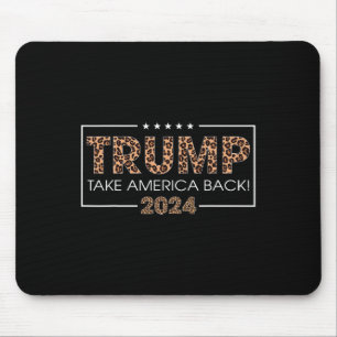 Tapis De Souris Trump 2024 Reprendre l'Amérique Don Empreinte de l