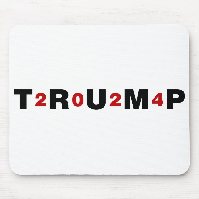 Tapis De Souris Trump 2024 Rouge (Devant)