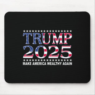 Tapis De Souris Trump 2025 Drapeau États-Unis Rendez l'Amérique Ri