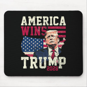 Tapis De Souris Trump 2028 l'Amérique gagne