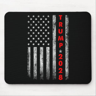 Tapis De Souris Trump 2028 Vote Donald Trump America Drapeau améri