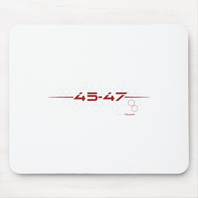 Tapis De Souris Trump 45 47 Conception futuriste rétro (Devant)