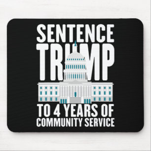 Tapis De Souris Trump À 4 Ans De Service Communautaire Pro Trump