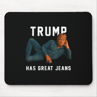 Tapis De Souris Trump a de grands jeans et un mème drôle