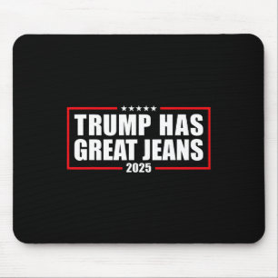 Tapis De Souris Trump a de super jeans drôle rétro denim mème poli