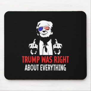 Tapis De Souris Trump A Raison De Tout Ce Qui Concerne Le Drapeau