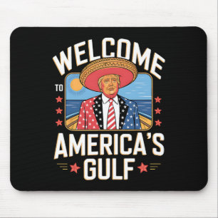Tapis De Souris Trump Amérique du Golfe Mexique président Trump So