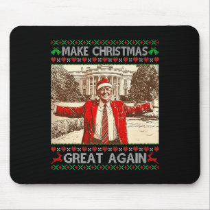 Tapis De Souris Trump amusant faire de Noël une grande nouvelle fa