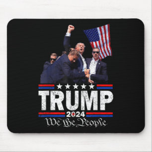 Tapis De Souris Trump Asination Bloody Oreille Bleeding Butler Pa 