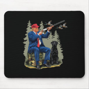 Tapis De Souris Trump Chasse au canard Donald Trump Vieux Camoufle