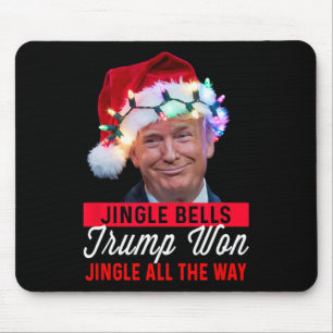 Tapis De Souris Trump Christmas Shirt Jingle Bells Funny Trump Won