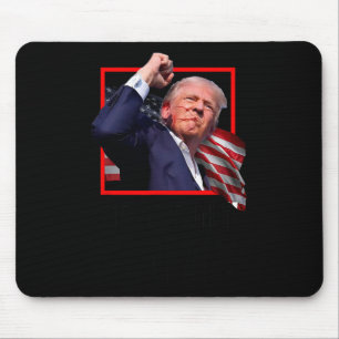 Tapis De Souris Trump combat les combattants partisans américains