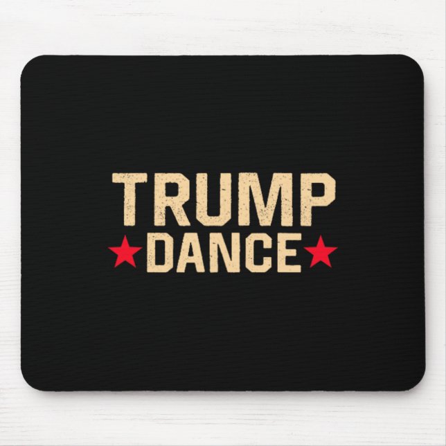 Tapis De Souris Trump Dance 2024 Qr 4547 Funny Trump Dancing Code (Devant)