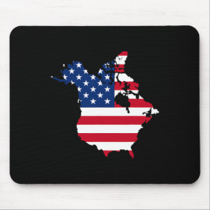 Tapis De Souris Trump Dit Oh Canada Map America