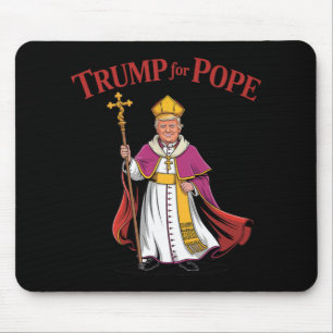 Tapis De Souris Trump drôle pour la répub de la papauté catholique