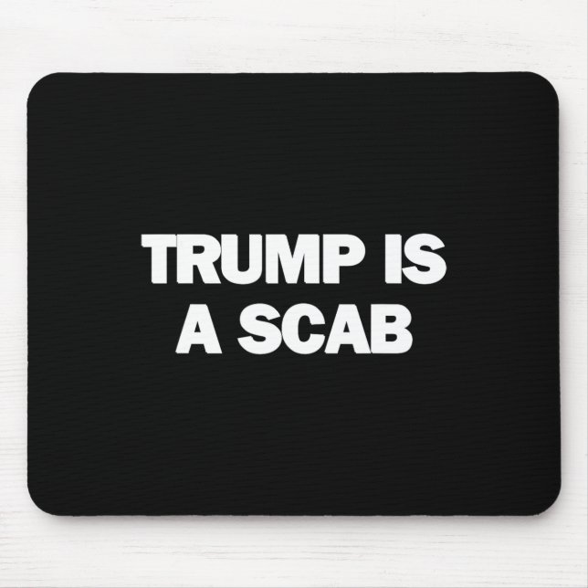 Tapis De Souris Trump est un fléau 1 (Devant)