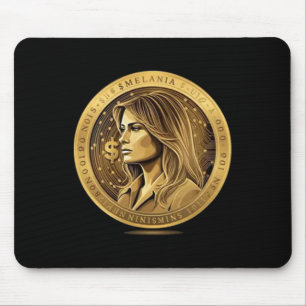Tapis De Souris Trump et Melania Currency lance la pièce Meme Coin